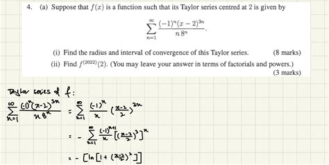 Taylor Expansion Question About Proof That Delta F X Sum I