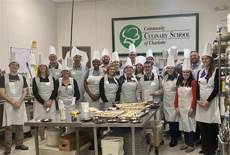 Team Building At Community Culinary School Of Charlotte