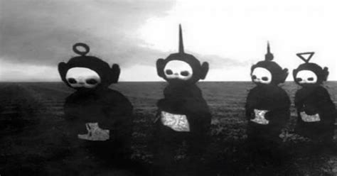 Teletubbies Black And White