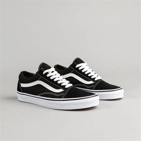 Tenis Vans Old Skool Black And White W Tenis Vans Old Skool Black And White W