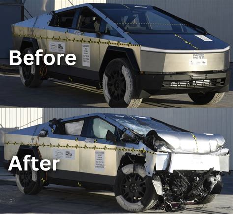 Tesla Cybertruck Earns 5 Star Safety Rating In Nhtsa Crash Tests Video Tesla Cybertruck Earns 5 Star Safety Rating In Nhtsa Crash Tests Video