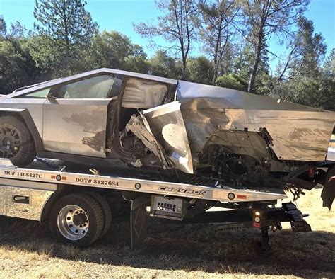 Tesla Cybertruck Sacrifices Itself To Protect Occupants In Serious Crash