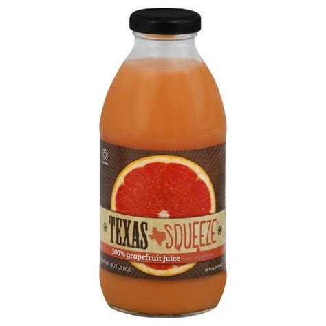 Texas Squeeze 100% Grapegruit Juice - 16 Fluid Ounce - 1 Count - Fresh By  Brookshire's