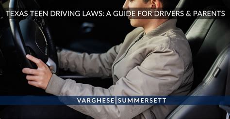 Texas Teen Driving Laws A Guide For Young Drivers And Parents Texas Teen Driving Laws A Guide For Young Drivers And Parents