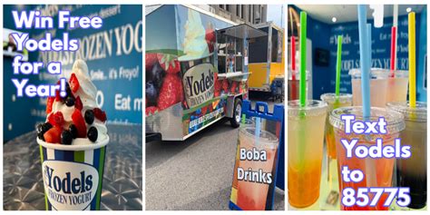 Text Yodels To 85775 To Win Free Frozen Yogurt For A Year From Yodels