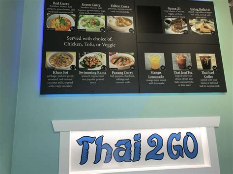 Thai 2 Go Menu By Jay Chowdhury Issuu