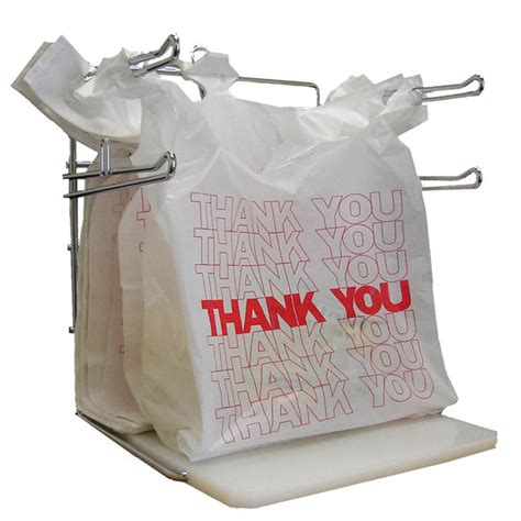 Thank Yout Shirt Bags Size Large White 13 Micron 11X6 5X21 Bags Direct Inc