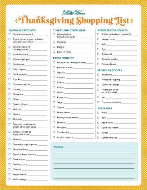 Thanksgiving Shopping List Thanksgiving Grocery List Thanksgiving Grocery List Printable Thanksgiving Shopping List Editable Etsy