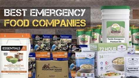 The 10 Best Emergency Food Supply Companies Of 2020