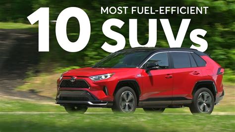 The 12 Most Fuel Efficient 2024 4X4 Suvs