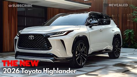 The 2026 Toyota Highlander Unmasked Leaked Specifications And Design Revealed Youtube