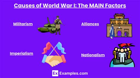 The 4 M A I N Causes Of World War One History Hit