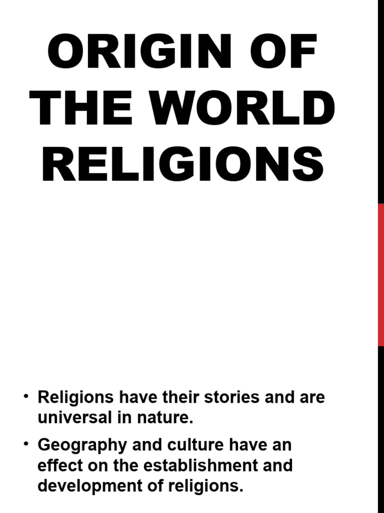 The Abrahamic Religions A Common Origin Religions Facts