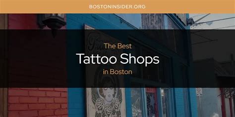 The Absolute Best Tattoo Shops In Boston Updated 2025
