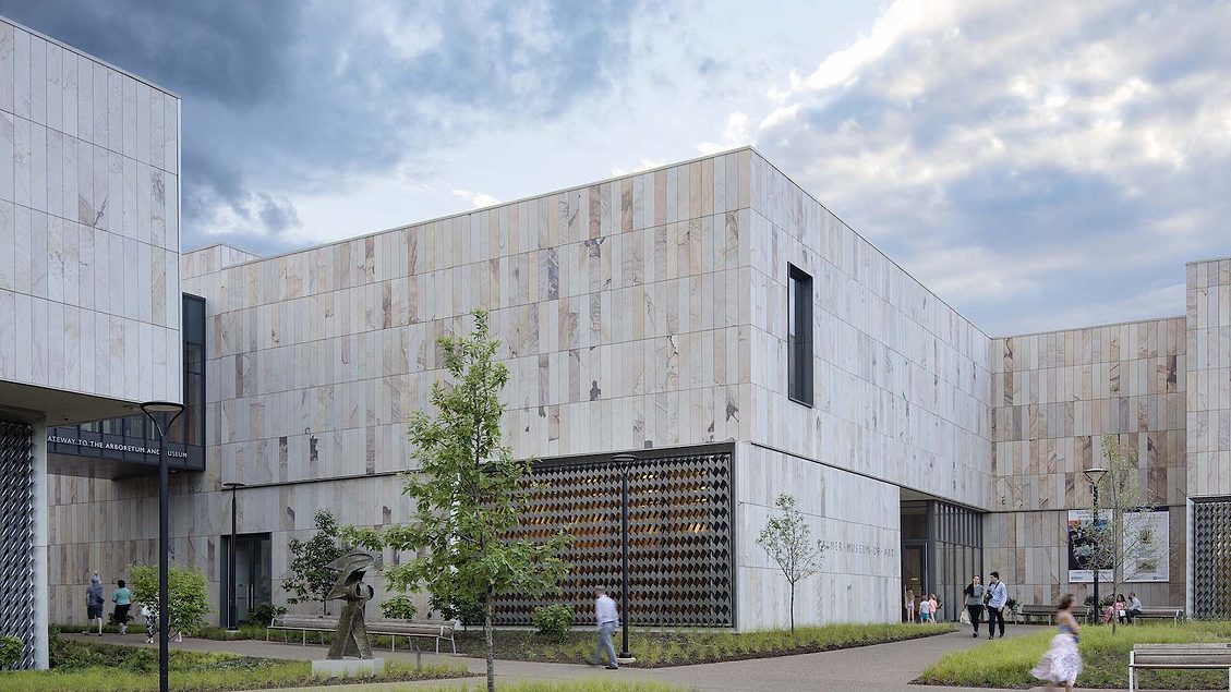 The Allied Works Designed Palmer Museum Of Art Stands Out With A Facade
