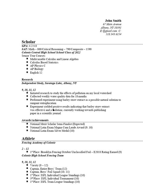 The Army Rotc Scholarship Resume How To Write It What To Include