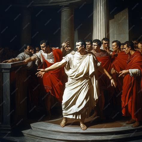 The Assassination Of Julius Caesar By The Roman Senate