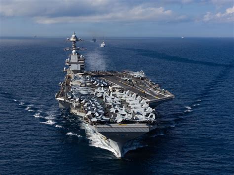 The Backstory Of The Uss Gerald R Ford Aircraft Carrier Npr