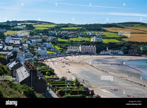 The Beach In Port Erin Isle Of Man Stock Photo Alamy