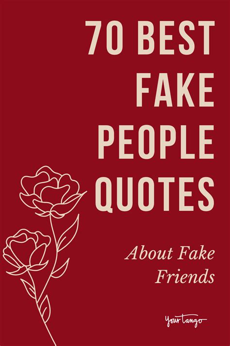 The Best 70 Fake Friends And Fake People Quotes