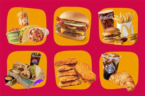 The Best Chain Restaurant And Fast Food Meal Deals