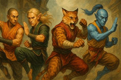 The Best Races For Monk In D D 5E Race Guide For Agile Warriors