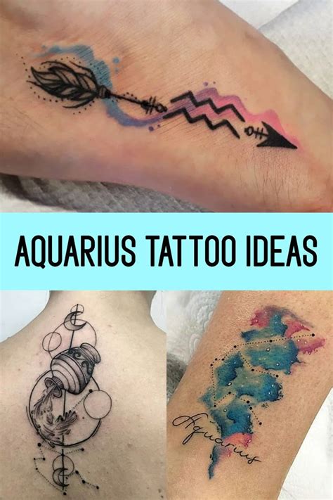 The Best Tattoo Designs For Every Zodiac Sign Aquarius Constellation The Best Tattoo Designs For Every Zodiac Sign Aquarius Constellation