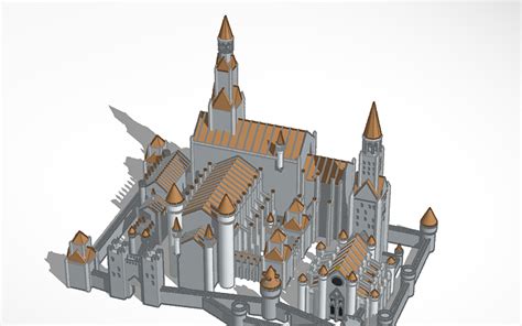 The Castle Project Lesson 1 3D Design Using Tinkercad Youtube