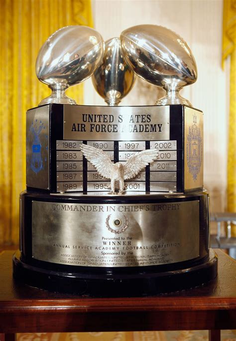 The Commander In Chief S Trophy Briefly Explained Army Navy Air Force Rivalry Sb Nation