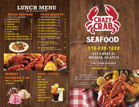 The Crazy Crab Place In Kennewick Restaurant Menu And Reviews The Crazy Crab Place In Kennewick Restaurant Menu And Reviews