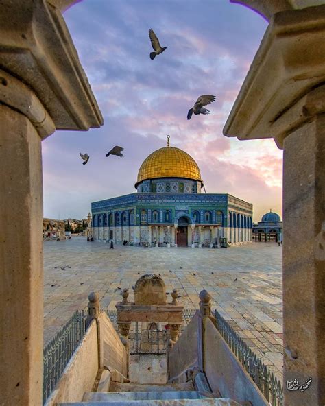 The Dome Of The Rock Qubbat Al Sakhrah R Palestine