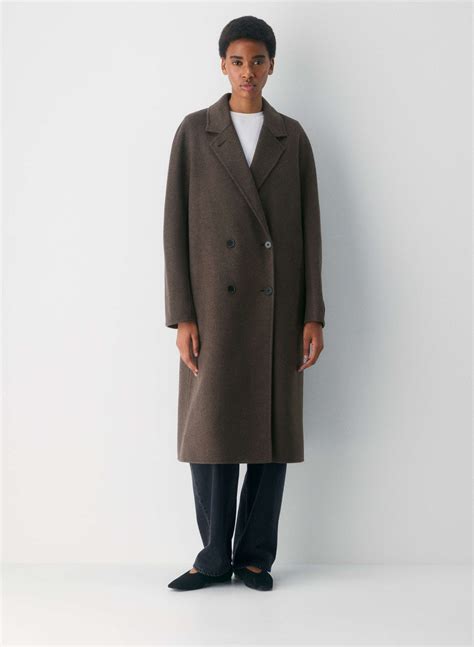 The Exchange Coat Luxe Wool Cashmere Aritzia Us