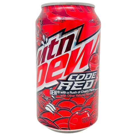 The Facts About Your Favorite Foods And Beverages U S Mountain Dew Code Red 20 Fl Oz