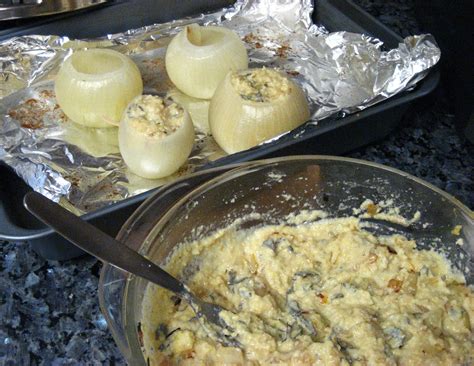 The Foodie Next Door Roasted Onions Amp Cornbread And Sage Stuffing
