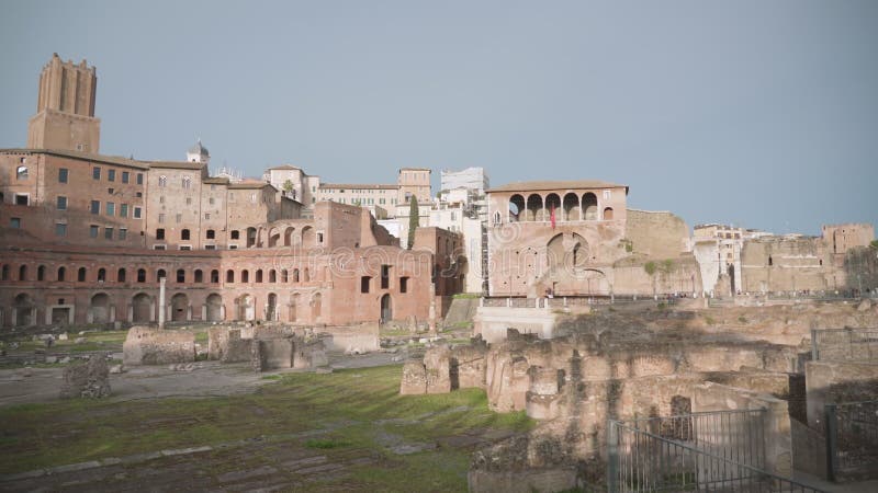 The Forum Of Trajan The Largest Of The Imperial Forums In Rome Italy