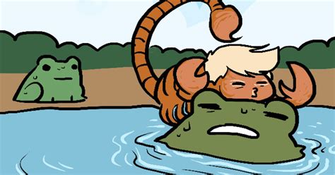 The Frog And The Scorpion When They Go Low We Go Die By Kendra Wells