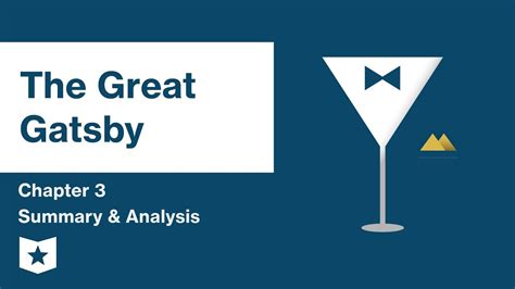 The Great Gatsby Chapter 3 Summary Analysis F Scott Fitzgerald