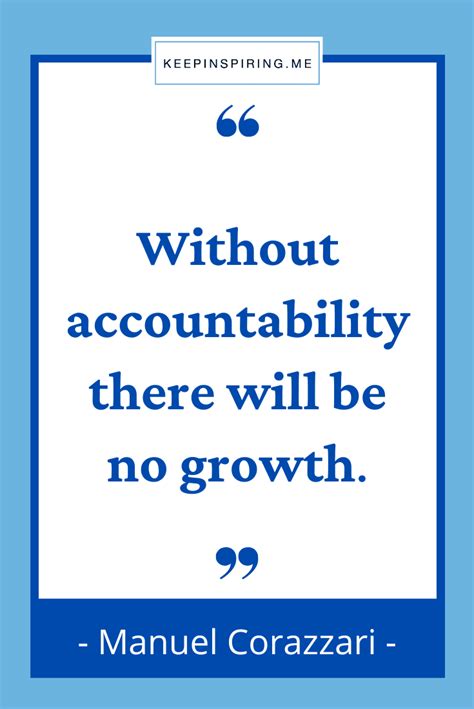 The Hard Truth Growth Is Impossible Unless No Accountability No Growth Personal Accountability Is The Foundation Of True Growth And Transformation It Means Taking Full Ownership Of Our Actions Choices And