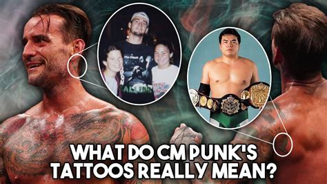 The Hidden Meanings Behind Every Cm Punk Tattoo Youtube The Hidden Meanings Behind Every Cm Punk Tattoo Youtube