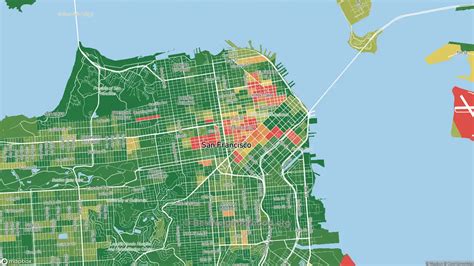 The Highest And Lowest Income Areas In Downtown San Francisco San
