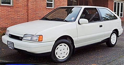 The Hyundai Excel The Hatchback That Brought Korean Cars To The Us