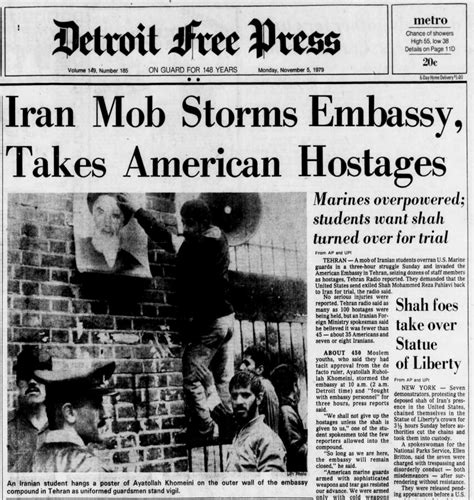 The Iran Hostage Crisis 40 Years Later The Story Of The Forgotten Hostage From Detroit Charles Jones The Livingston Post Com