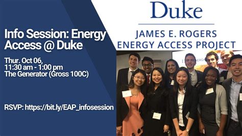The James E Rogers Energy Access Project At Duke The James E Rogers Energy Access Project At Duke