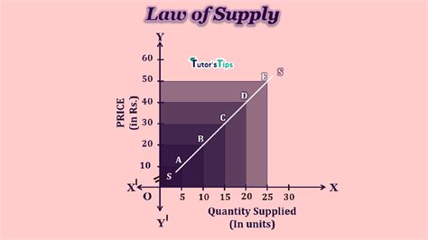 The Law Of Supply Explanation With Illustration Tutor S Tips