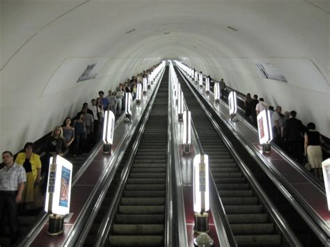 The Longest Escalator In The World The Velvet Rocket