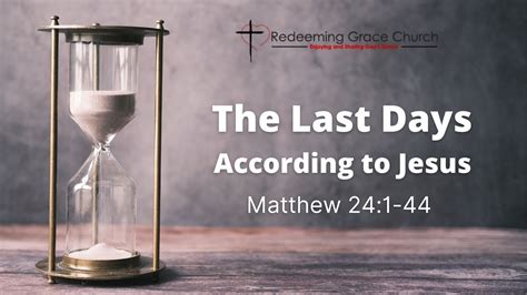 The Oil Lamp On Instagram Regarding The Last Days Matthew 24 7 8