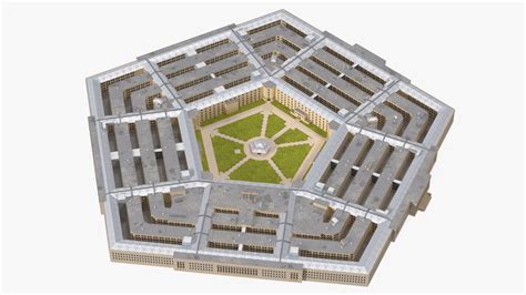 The Pentagon Building By Serge M Download Free Stl Model Printables Com