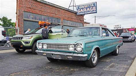 The Perfect Restomod Cruising Woodward In Mopar S 707 Hp 1967 Plymouth Hellvedere