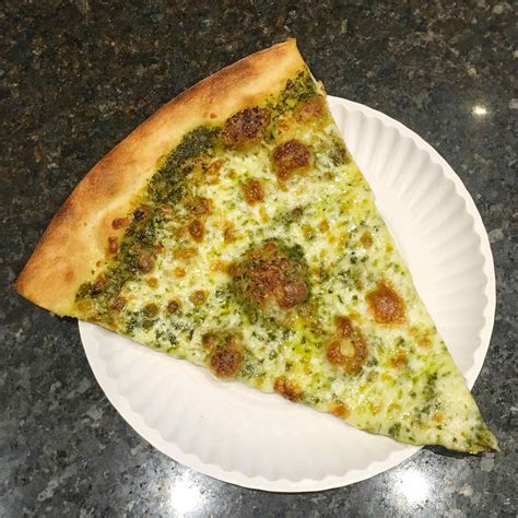 The Pesto Slice At Dani Amp 39 S House Of Pizza Kew Gardens Queens It S