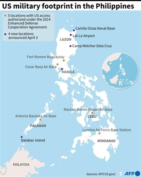 The Philippines And The Us Military Bases Licas News Light For The Voiceless